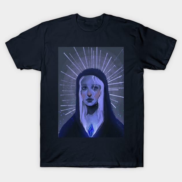 Blue Diamond T-Shirt by Squeefox